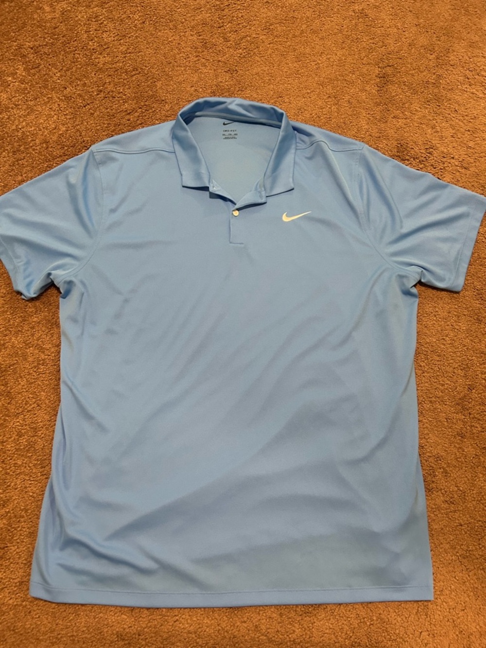 Nike Men’s Sky Blue Performance Polo Shirt
